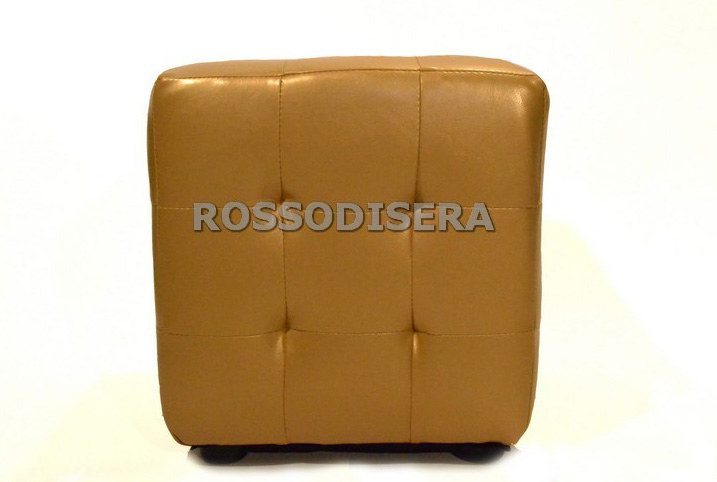 Noleggio Pouf oro Dubai a Milano